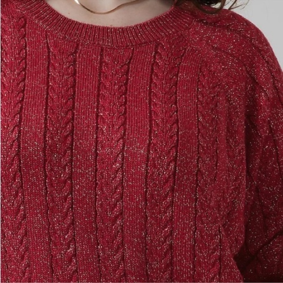 NWOT Athleta Sparkle Crossroads Crew Sweater - Picture 3 of 13